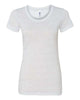 White Fleck Triblend - BELLA + CANVAS 8413 - Size: 2XL