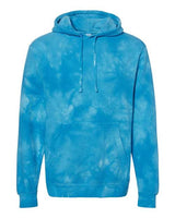 Tie Dye Aqua Blue - Independent Trading Co. - Independent Trading Co. PRM4500TD - Size: 2XL