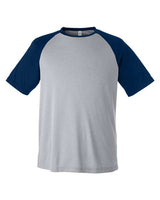 Athletic Heather/ Sport Dark Navy - Team 365 TT62 - Size: 2XL