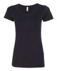 Solid Black Triblend - BELLA + CANVAS 8413 - Size: 2XL