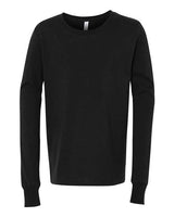 Black - BELLA + CANVAS 3501Y - Size: L