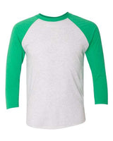Envy Sleeves/ Heather White Body - Next Level - Next Level 6051 - Size: 2XL
