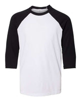 White/ Black - BELLA + CANVAS 3200Y - Size: L