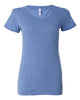 Blue Triblend - BELLA + CANVAS 8413 - Size: 2XL