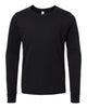 Solid Black Blend - BELLA + CANVAS 3501YCVC - Size: L