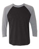 Premium Heather Sleeves/ Vintage Black Body - Next Level - Next Level 6051 - Size: 2XL