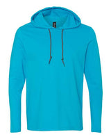Caribbean Blue/ Dark Grey - Gildan - Gildan 987 - Size: 2XL