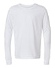 Solid White Triblend - BELLA + CANVAS 3513Y - Size: L