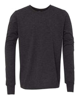 Charcoal Black Triblend - BELLA + CANVAS 3513Y - Size: L