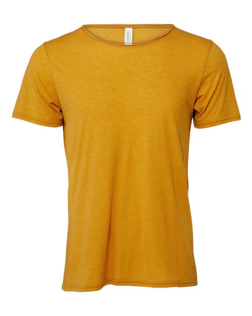 Mustard Triblend - BELLA + CANVAS 3414 - Size: L