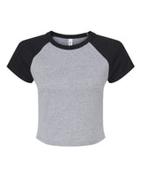 Athletic Heather/ Black - BELLA + CANVAS 1201 - Size: 2XL