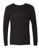 Solid Black Triblend - BELLA + CANVAS 3513 - Size: 2XL