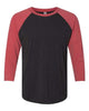 Vintage Red Sleeves/ Vintage Black Body - Next Level - Next Level 6051 - Size: 2XL
