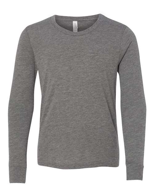 Grey Triblend - BELLA + CANVAS 3513Y - Size: S