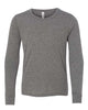 Grey Triblend - BELLA + CANVAS 3513Y - Size: S