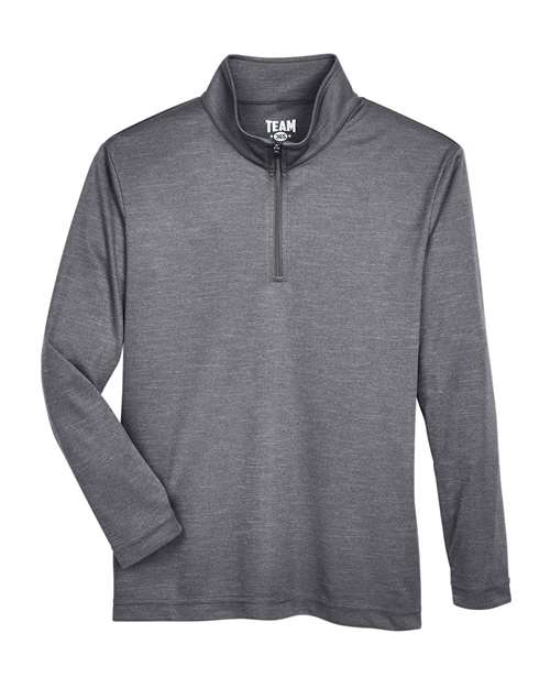 Dark Grey Heather - Team 365 TT31HY - Size: L