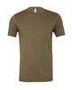 Olive Triblend - BELLA + CANVAS 3413 - Size: S