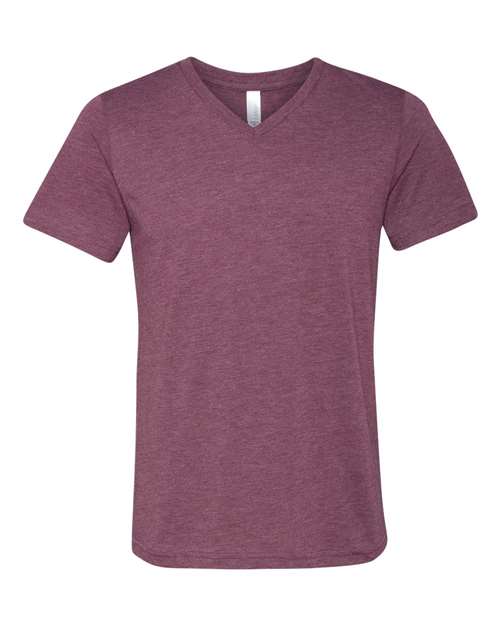 Maroon Triblend - BELLA + CANVAS 3415 - Size: 2XL