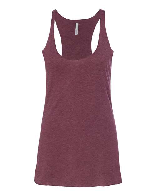 Maroon Triblend - BELLA + CANVAS 8430 - Size: 2XL