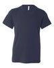Navy - BELLA + CANVAS 3001Y - Size: L