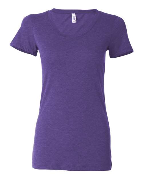 Purple Triblend - BELLA + CANVAS 8413 - Size: M