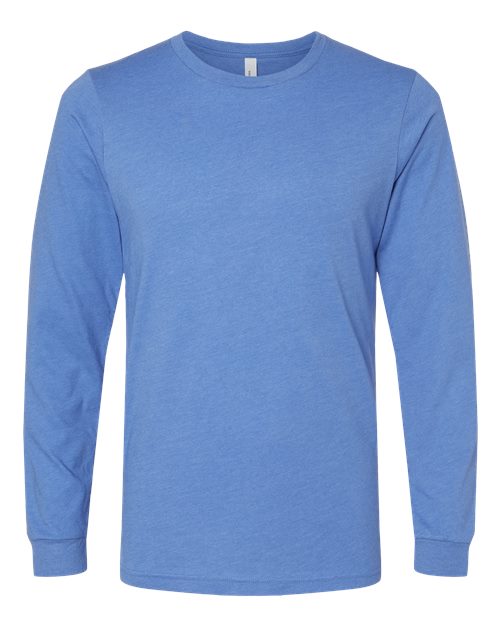 Heather Columbia Blue - BELLA + CANVAS 3501CVC - Size: 2XL