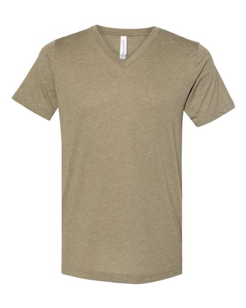 Olive Triblend - BELLA + CANVAS 3415 - Size: S