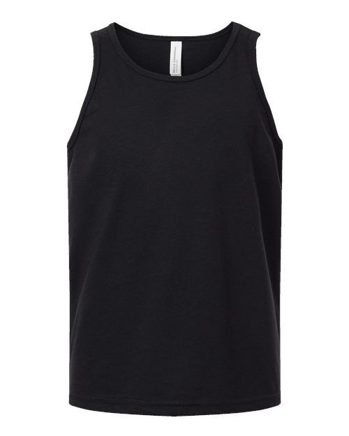 Solid Black Blend - BELLA + CANVAS 3480YCVC - Size: L
