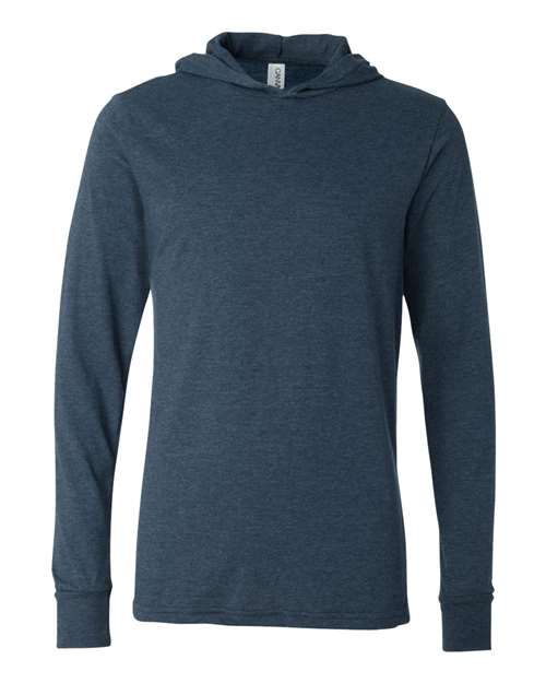 Heather Navy - BELLA + CANVAS 3512 - Size: 2XL