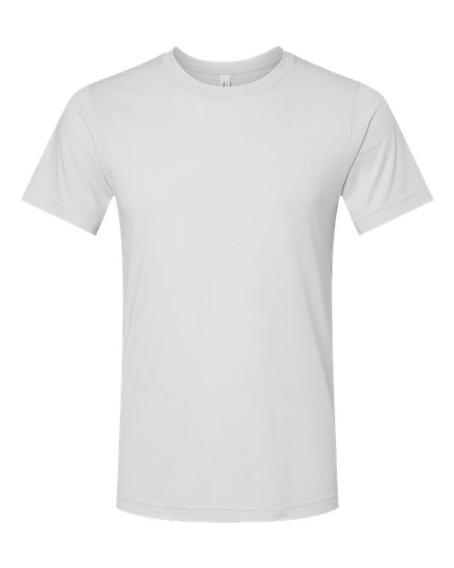 Heather Silver - BELLA + CANVAS 3001CVC - Size: 2XL