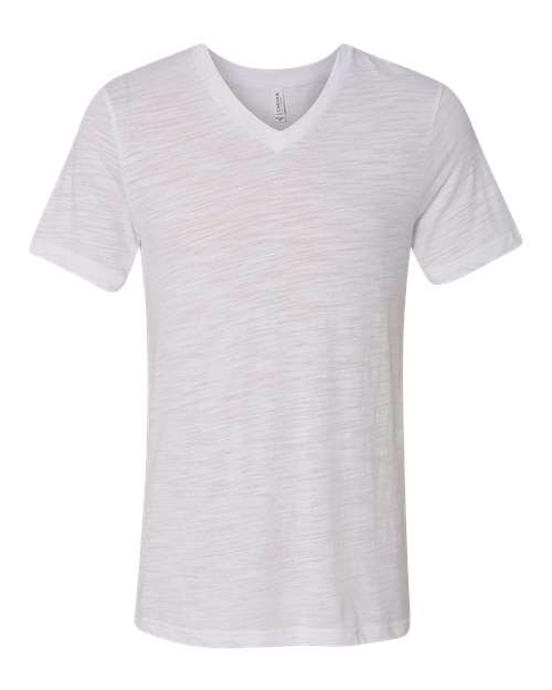 White Slub - BELLA + CANVAS 3655 - Size: 2XL