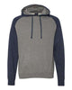Gunmetal Heather/ Classic Navy Heather - Independent Trading Co. - Independent Trading Co. IND40RP - Size: 2XL