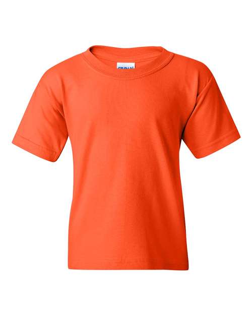 Orange - Gildan - Gildan 5000B - Size: L