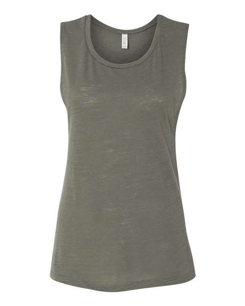 Olive Slub - BELLA + CANVAS 8803 - Size: XL