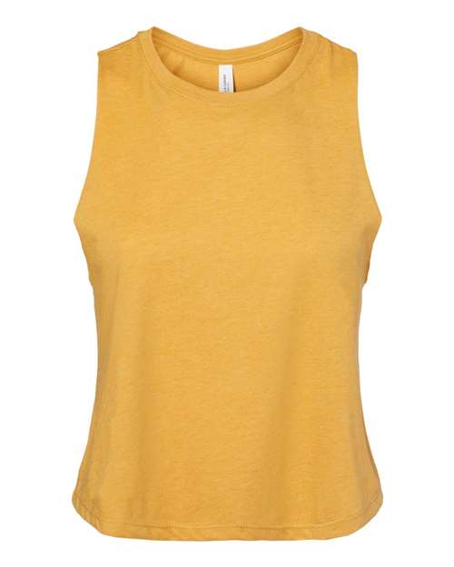 Heather Mustard - BELLA + CANVAS 6682 - Size: M