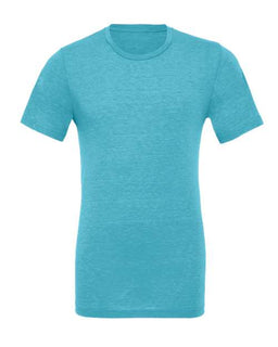 Aqua Triblend - BELLA + CANVAS 3413 - Size: S