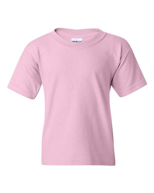 Light Pink - Gildan - Gildan 5000B - Size: L
