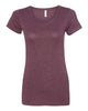 Maroon Triblend - BELLA + CANVAS 8413 - Size: L