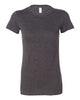 Dark Grey Heather - BELLA + CANVAS 6004 - Size: 2XL