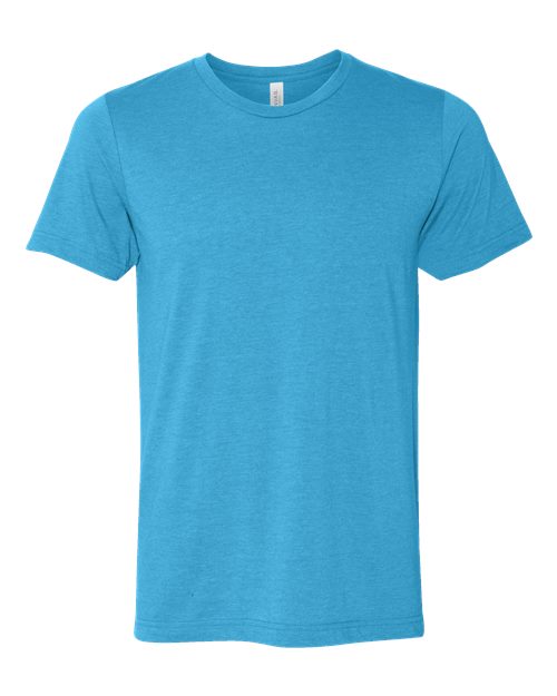 Heather Aqua - BELLA + CANVAS 3001CVC - Size: 2XL
