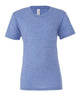 Blue Triblend - BELLA + CANVAS 3413 - Size: S