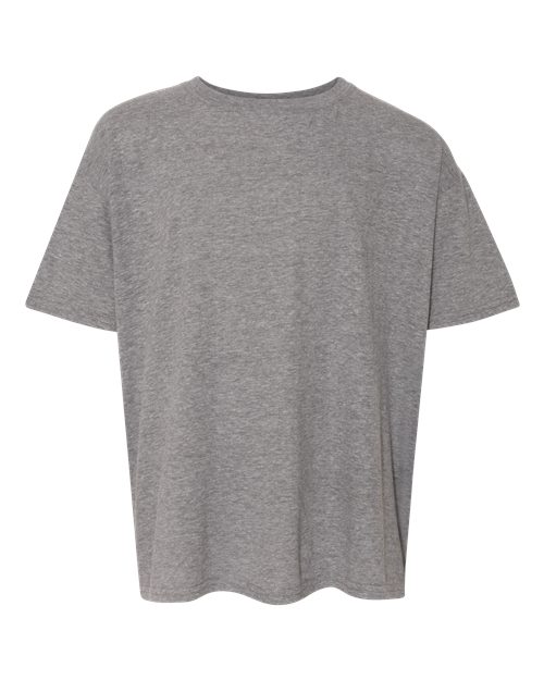 Graphite Heather - Gildan - Gildan 64000B - Size: L