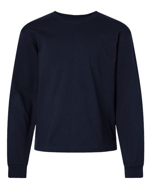 Navy - BELLA + CANVAS 3511Y - Size: L