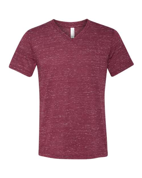 Maroon Marble - BELLA + CANVAS 3655 - Size: 2XL