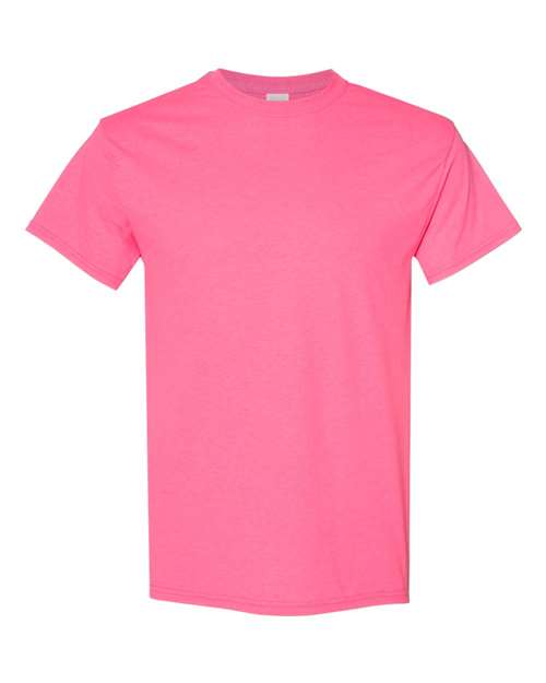 Safety Pink - Gildan - Gildan 5000 - Size: 2XL