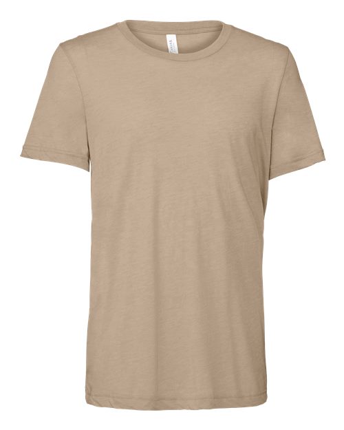 Tan Triblend - BELLA + CANVAS 3413 - Size: 2XL