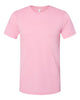 Heather Bubble Gum - BELLA + CANVAS 3001CVC - Size: 2XL