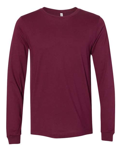 Maroon - BELLA + CANVAS 3501 - Size: S