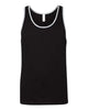 Black/ Athletic Heather - BELLA + CANVAS 3480 - Size: 2XL