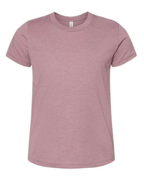 Heather Orchid - BELLA + CANVAS 3001YCVC - Size: L
